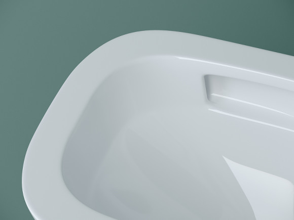 Унитаз Ceramicanova Union CN4009T подвесной Белый с сиденьем Микролифт