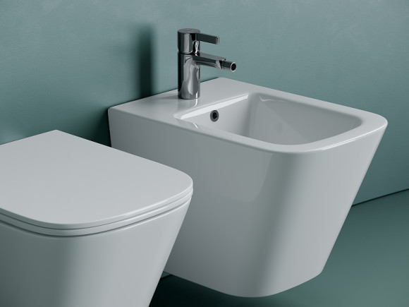 Унитаз Ceramicanova Union CN4009T подвесной Белый с сиденьем Микролифт