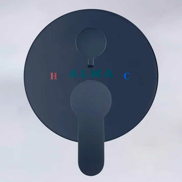 Душевая система ALMAes Ruver TVZ-8830 Черная матовая Душевая система ALMAes Ruver TVZ-8830 Черная матовая