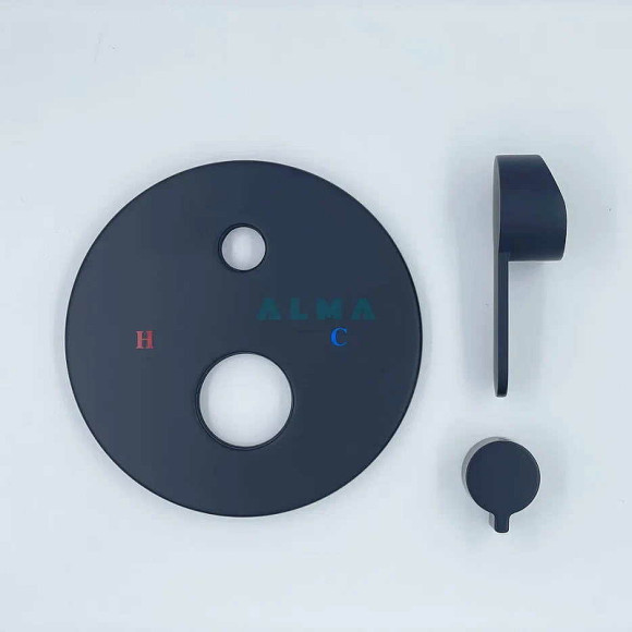 Душевая система ALMAes Ruver TVZ-8830 Черная матовая Душевая система ALMAes Ruver TVZ-8830 Черная матовая