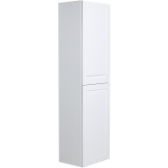 Шкаф пенал Art&Max AM-Platino-1500-2A-SO-BM подвесной Белый матовый