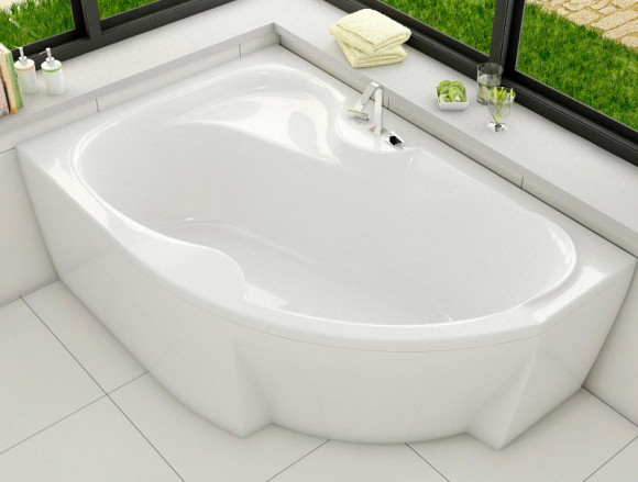 Акриловая ванна Vayer Azalia 170x105 L Гл000006728 без гидромассажа Акриловая ванна Vayer Azalia 170x105 L Гл000006728 без гидромассажа