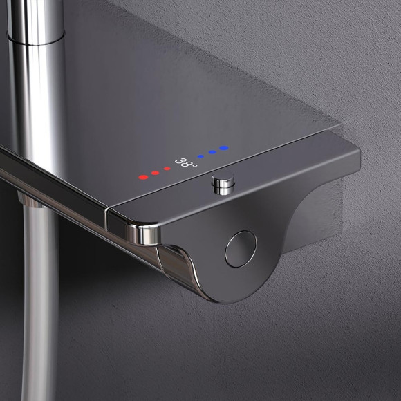 Душевая система AM.PM Spirit V2.0 F0770A400 с термостатом Хром Душевая система AM.PM Spirit V2.0 F0770A400 с термостатом Хром