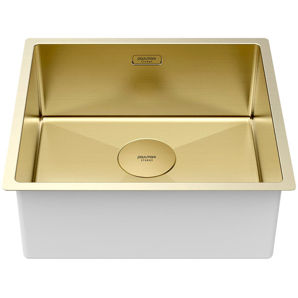Кухонная мойка Paulmark Next 48 Uni PM214844-LG Светлое золото Кухонная мойка Paulmark Next 48 Uni PM214844-LG Светлое золото