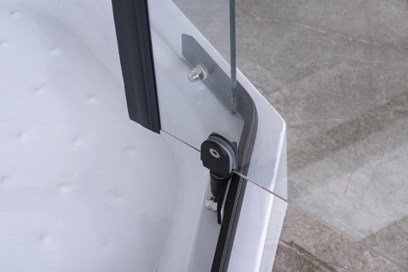 Душевой уголок Niagara Nova NG-6805-08 BLACK 90х90 профиль Черный стекло прозрачное Душевой уголок Niagara Nova NG-6805-08 BLACK 90х90 профиль Черный стекло прозрачное