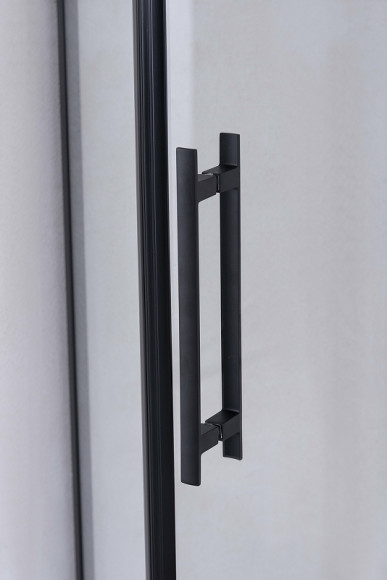 Душевой уголок Niagara Nova NG-6805-08 BLACK 90х90 профиль Черный стекло прозрачное Душевой уголок Niagara Nova NG-6805-08 BLACK 90х90 профиль Черный стекло прозрачное