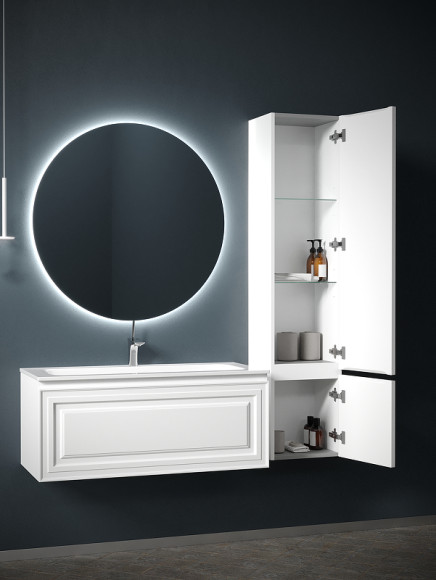 Шкаф пенал Sancos Very 35 R PVR35RW подвесной Bianco