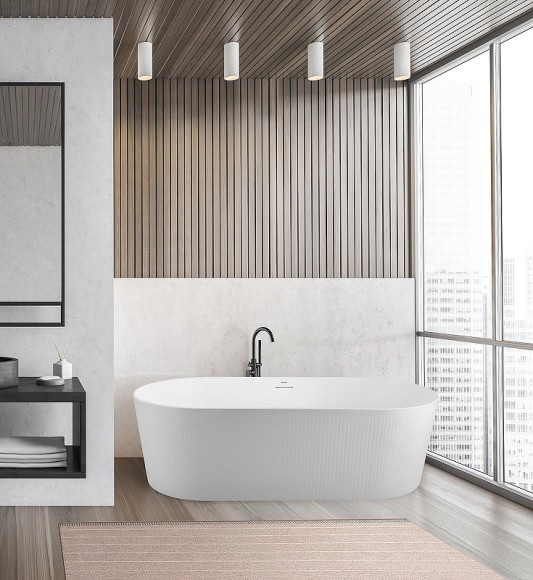 Акриловая ванна BelBagno 170x80 BB411-1700-800-MATT без гидромассажа