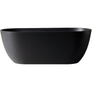 Ванна из искусственного камня Abber Frankfurt 170x75 AM9941B Черная без гидромассажа Ванна из искусственного камня Abber Frankfurt 170x75 AM9941B Черная без гидромассажа