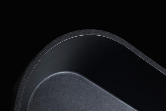 Ванна из искусственного камня Abber Frankfurt 170x75 AM9941B Черная без гидромассажа