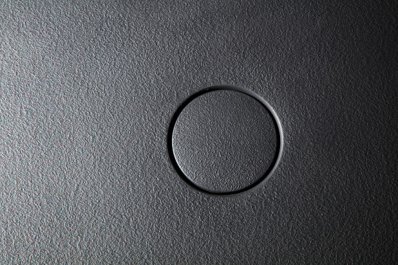 Ванна из искусственного камня Abber Frankfurt 170x75 AM9941B Черная без гидромассажа