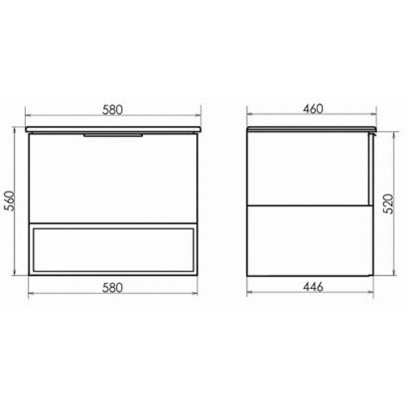 Тумба с раковиной Comforty Франкфурт 60 00004150530 подвесная Дуб шоколадно-коричневый Черная матовая Тумба с раковиной Comforty Франкфурт 60 00004150530 подвесная Дуб шоколадно-коричневый Черная матовая