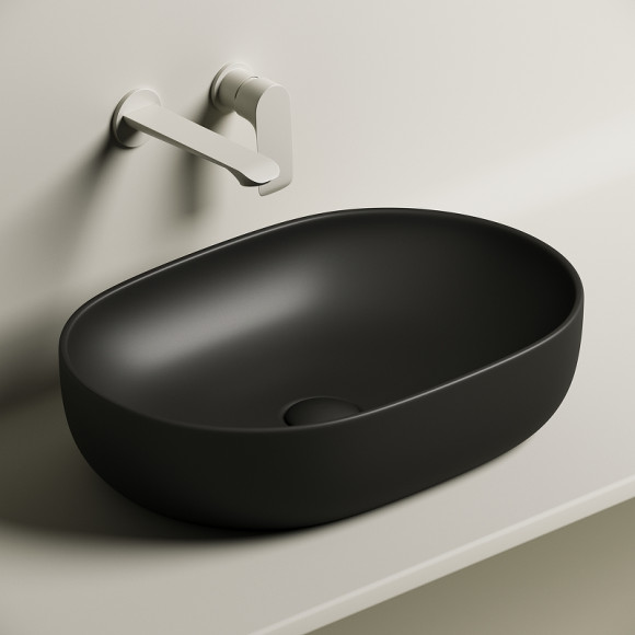 Раковина-чаша Ceramicanova Element 60 CN6047MB Черная матовая Раковина-чаша Ceramicanova Element 60 CN6047MB Черная матовая