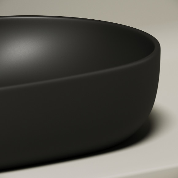 Раковина-чаша Ceramicanova Element 60 CN6047MB Черная матовая Раковина-чаша Ceramicanova Element 60 CN6047MB Черная матовая