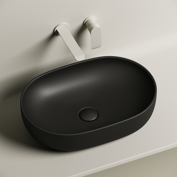 Раковина-чаша Ceramicanova Element 60 CN6047MB Черная матовая Раковина-чаша Ceramicanova Element 60 CN6047MB Черная матовая