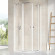 Душевой уголок Ravak Chrome CSKK4 90x90 3Q170100Z1 профиль Белый стекло Transparent Душевой уголок Ravak Chrome CSKK4 90x90 3Q170100Z1 профиль Белый стекло Transparent
