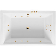 Акриловая ванна Excellent Crown Lux 190x120 WAEX.CRO19.SMART.GL с гидромассажем