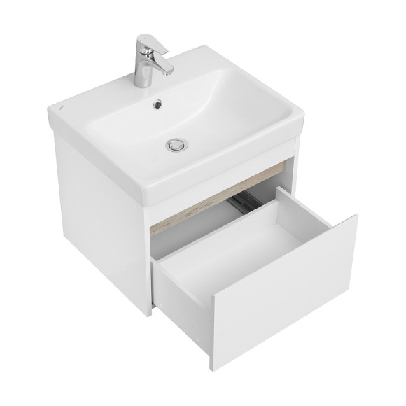 Тумба под раковину Aquaton Марти 55 1A263201MY010 подвесная Ясень шимо