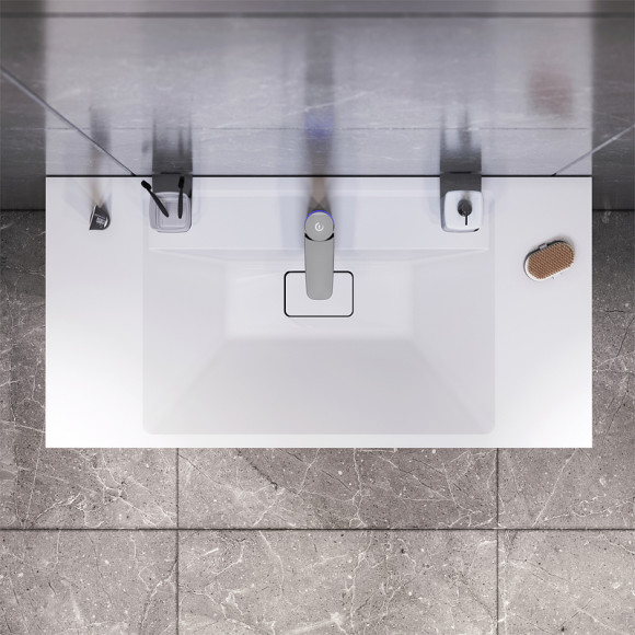 Тумба под раковину AM.PM Inspire V2.0 100 M50AFHX1003WM подвесная Белая матовая