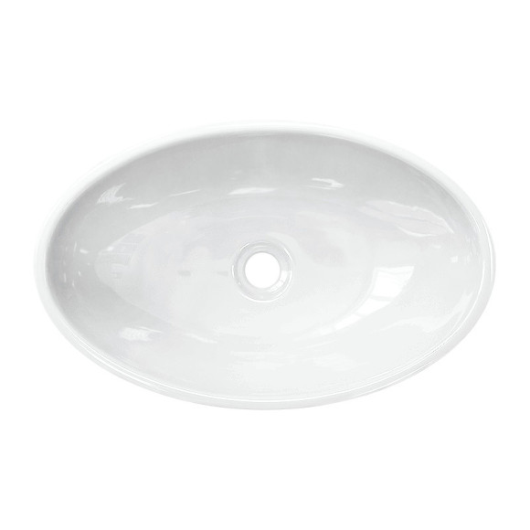 Раковина-чаша Sanita Luxe Ringo Cut 53 WB.CT/Ringo/54-N.Cut/WHT.G/S1 Белая