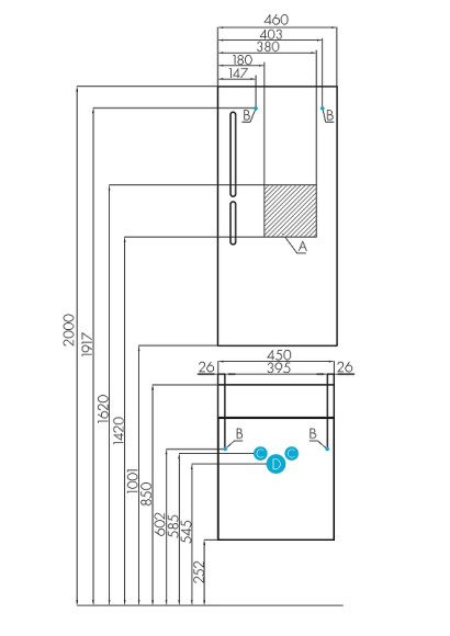 Зеркало Aquaton Эклипс 46 1A129002EK010 с выключателем Зеркало Aquaton Эклипс 46 1A129002EK010 с выключателем
