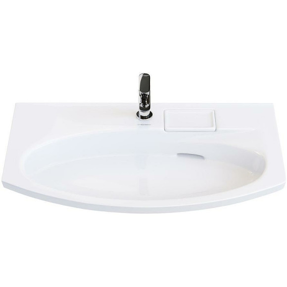 Раковина Kerama Marazzi Riva 80 RV.wb.80 Белая глянцевая Раковина Kerama Marazzi Riva 80 RV.wb.80 Белая глянцевая