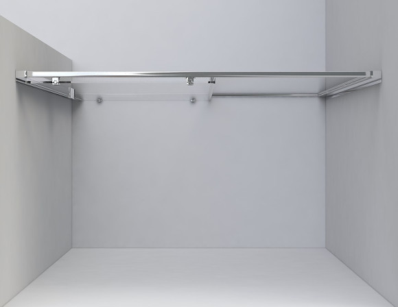 Душевая дверь Vincea Garda 120 VDS-1G120CLG профиль Золото брашированное стекло прозрачное