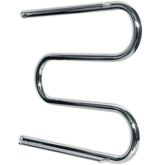 Водяной полотенцесушитель Ника Simple М1/СП 3/4 50x60 с полкой Хром