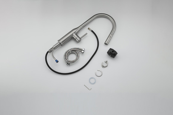 Смеситель для кухни Gappo G4398-45 Нержавеющая сталь