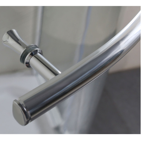 Душевой уголок Grossman GR-7090 190х90 профиль Хром стекло прозрачное Душевой уголок Grossman GR-7090 190х90 профиль Хром стекло прозрачное