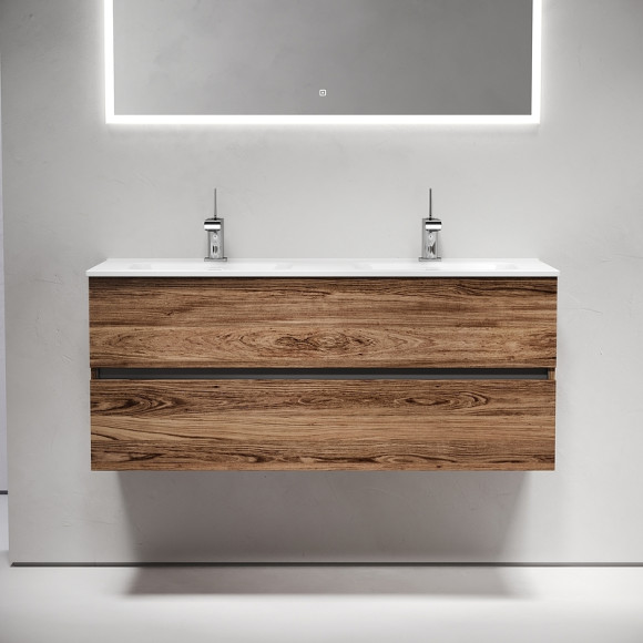 Тумба под раковину Sancos Urban 120 UR120-2ECH подвесная Дуб чарльстон