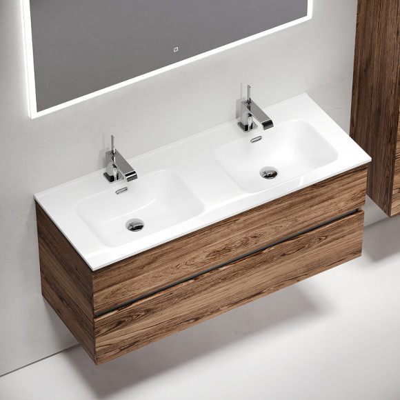 Тумба под раковину Sancos Urban 120 UR120-2ECH подвесная Дуб чарльстон