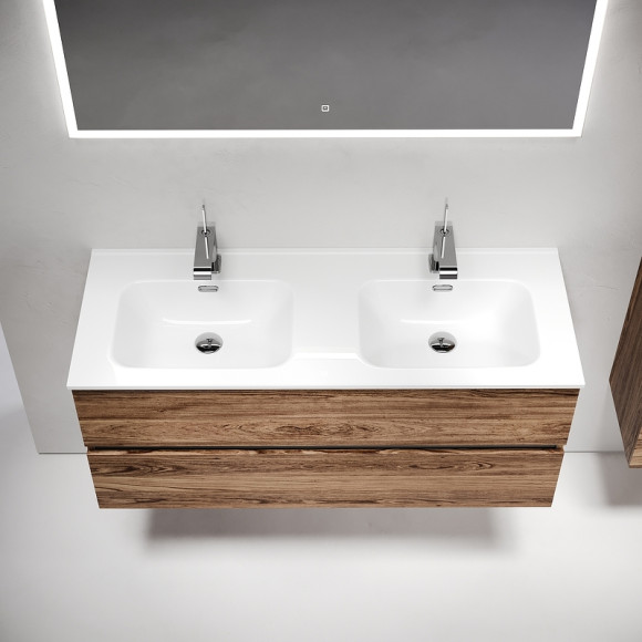 Тумба под раковину Sancos Urban 120 UR120-2ECH подвесная Дуб чарльстон