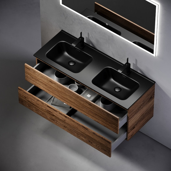 Тумба под раковину Sancos Urban 120 UR120-2ECH подвесная Дуб чарльстон