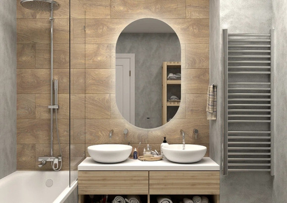 Зеркало Континент Fleur 650x1100 ЗЛП595 с подсветкой с бесконтактным выключателем Зеркало Континент Fleur 650x1100 ЗЛП595 с подсветкой с бесконтактным выключателем