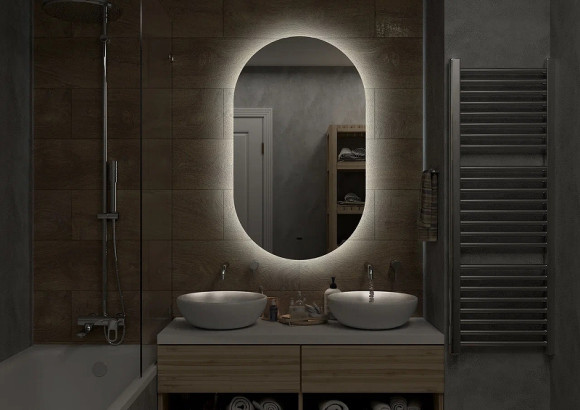 Зеркало Континент Fleur 650x1100 ЗЛП595 с подсветкой с бесконтактным выключателем Зеркало Континент Fleur 650x1100 ЗЛП595 с подсветкой с бесконтактным выключателем