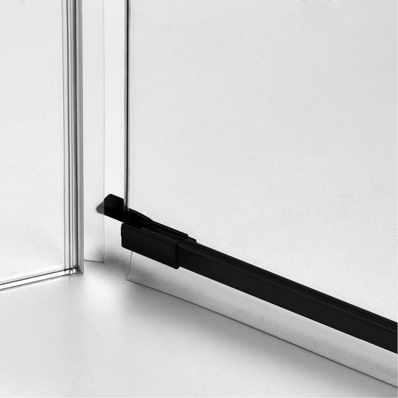 Душевой уголок New Trendy Avexa Black 100x70 R EXK-1585 профиль Черный стекло прозрачное Душевой уголок New Trendy Avexa Black 100x70 R EXK-1585 профиль Черный стекло прозрачное