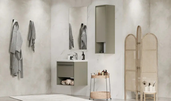 Зеркало Aquaton Альма 60 1A287702A3010 Серебристое