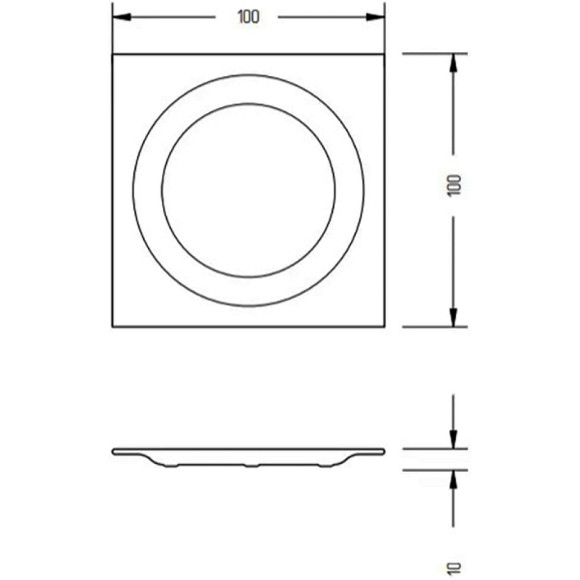 Мыльница Migliore Kvant 29744 Хром Мыльница Migliore Kvant 29744 Хром