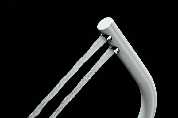 Смеситель для кухни Paulmark Essen Es213011-431TW Белый матовый