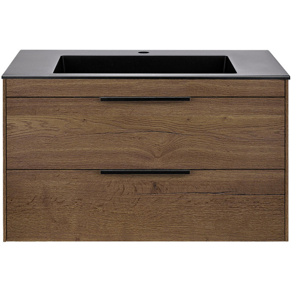 Тумба под раковину Vincea Chiara 2D 80 VMC-2C2800TO подвесная T.Oak Тумба под раковину Vincea Chiara 2D 80 VMC-2C2800TO подвесная T.Oak