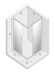 Душевой уголок New Trendy New Varia Chrome 90х90 K-0473 профиль Хром стекло прозрачное Душевой уголок New Trendy New Varia Chrome 90х90 K-0473 профиль Хром стекло прозрачное