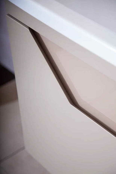 Тумба под раковину Бриклаер Брайтон 80 4627125415838 подвесная Глиняный Серый