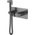 Гигиенический душ со смесителем Boheme Stick 127-GM.2 Оружейная сталь
