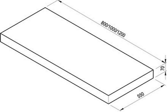 Столешница под раковину Ravak Formy I 100 X000000846 Темный орех Столешница под раковину Ravak Formy I 100 X000000846 Темный орех