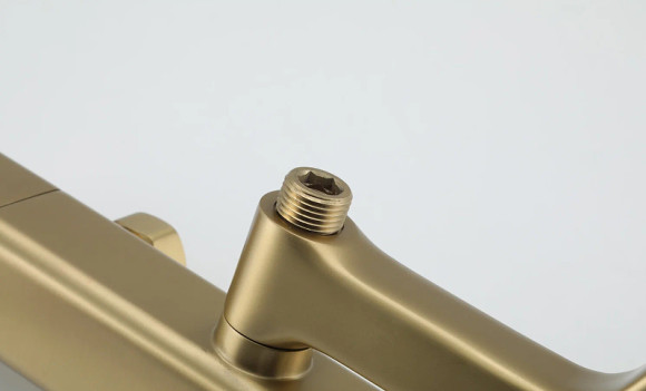 Душевая система Gappo G91 G2491-3 с термостатом Золото