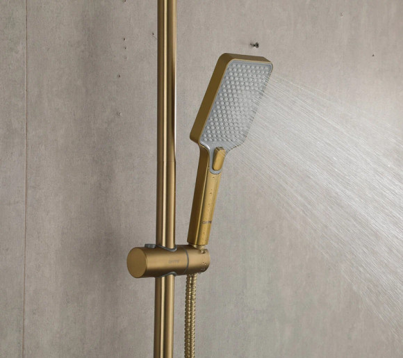 Душевая система Gappo G91 G2491-3 с термостатом Золото
