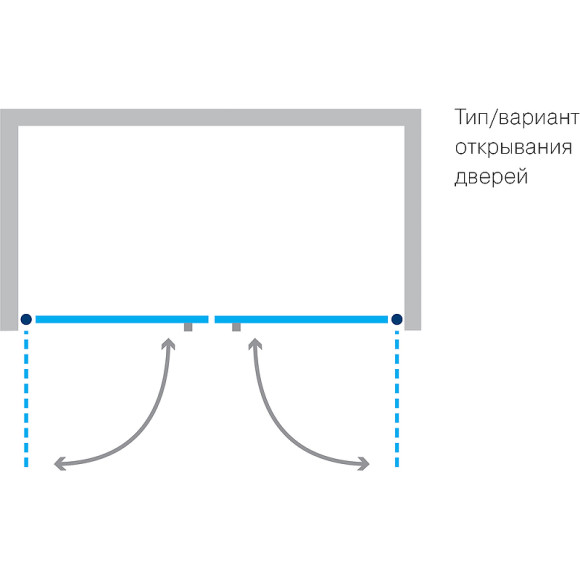 Душевая дверь Koller Pool Neon 90 ND90C профиль Хром стекло прозрачное Душевая дверь Koller Pool Neon 90 ND90C профиль Хром стекло прозрачное