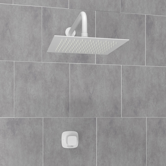 Душевая система WasserKRAFT Saale A9551.146.254 Белая матовая Душевая система WasserKRAFT Saale A9551.146.254 Белая матовая