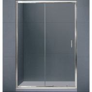 Душевая дверь BelBagno Uno 135 UNO-BF-1-135-C-Cr профиль Хром стекло прозрачное